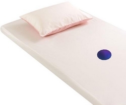 眠る時も、テスラ トラベルプレートと一緒!